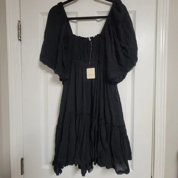 Free People NWT Like Never Before Tunic Mini Dress Size Medium. - Picture 5 of 11